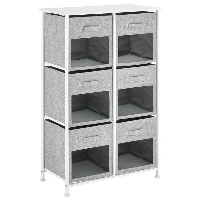 Organizer Unit for Bedroom Sturdy Steel Frame mDesign Vertical Furniture Storage Tower Gray Entryway Clear Front Windows Closets Hallway 4 Drawers Easy Pull Fabric Bins Organizer Unit for Bedroom Sturdy Steel Frame mDesign Vertical Furniture Storage Tower Gray Entryway Clear Front Windows Closets Hallway 4 Drawers Easy Pull Fabric Bins